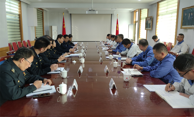 博山区市场监管局来我司进行帮扶指导